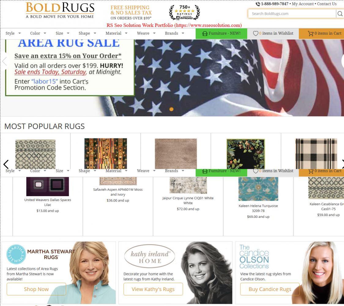 Bold Area Rugs