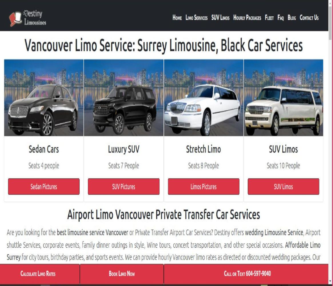 Destiny Limousine Ltd